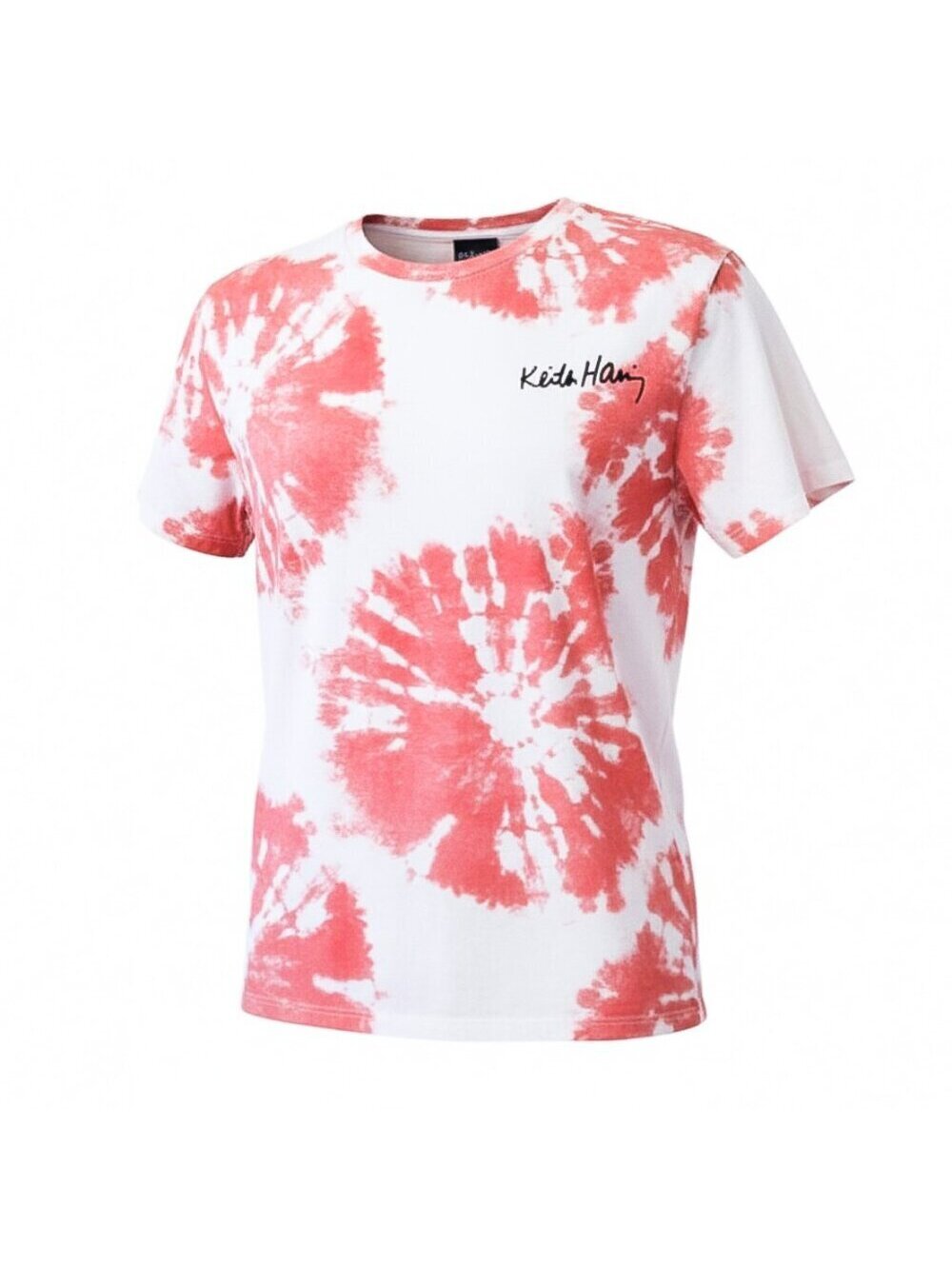 Keith Haring Tie Dye T-Shirt Womens Size Medium Graphic Art Cotton Blend